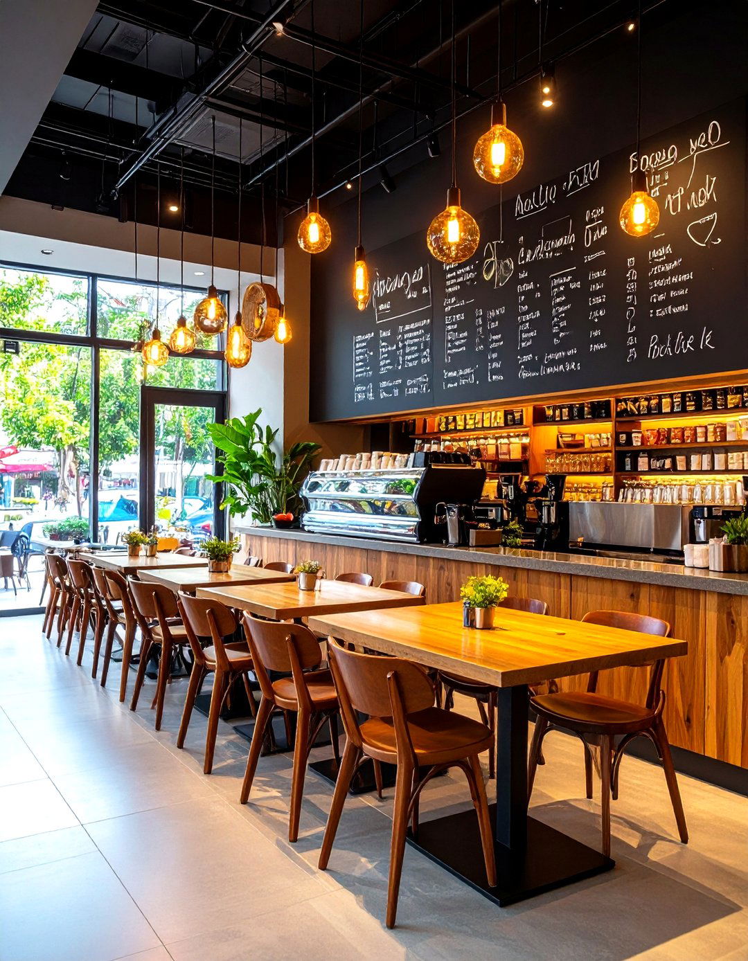 Chalkboard Wall Restaurant Menu Display - 20 Chalkboard Wall Ideas