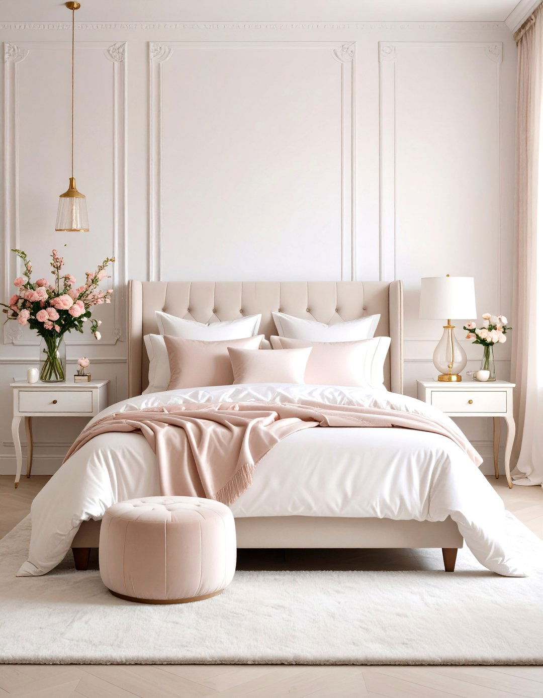Chanel Bedroom Silk and Satin Bedding - 20 Chanel Bedroom Ideas