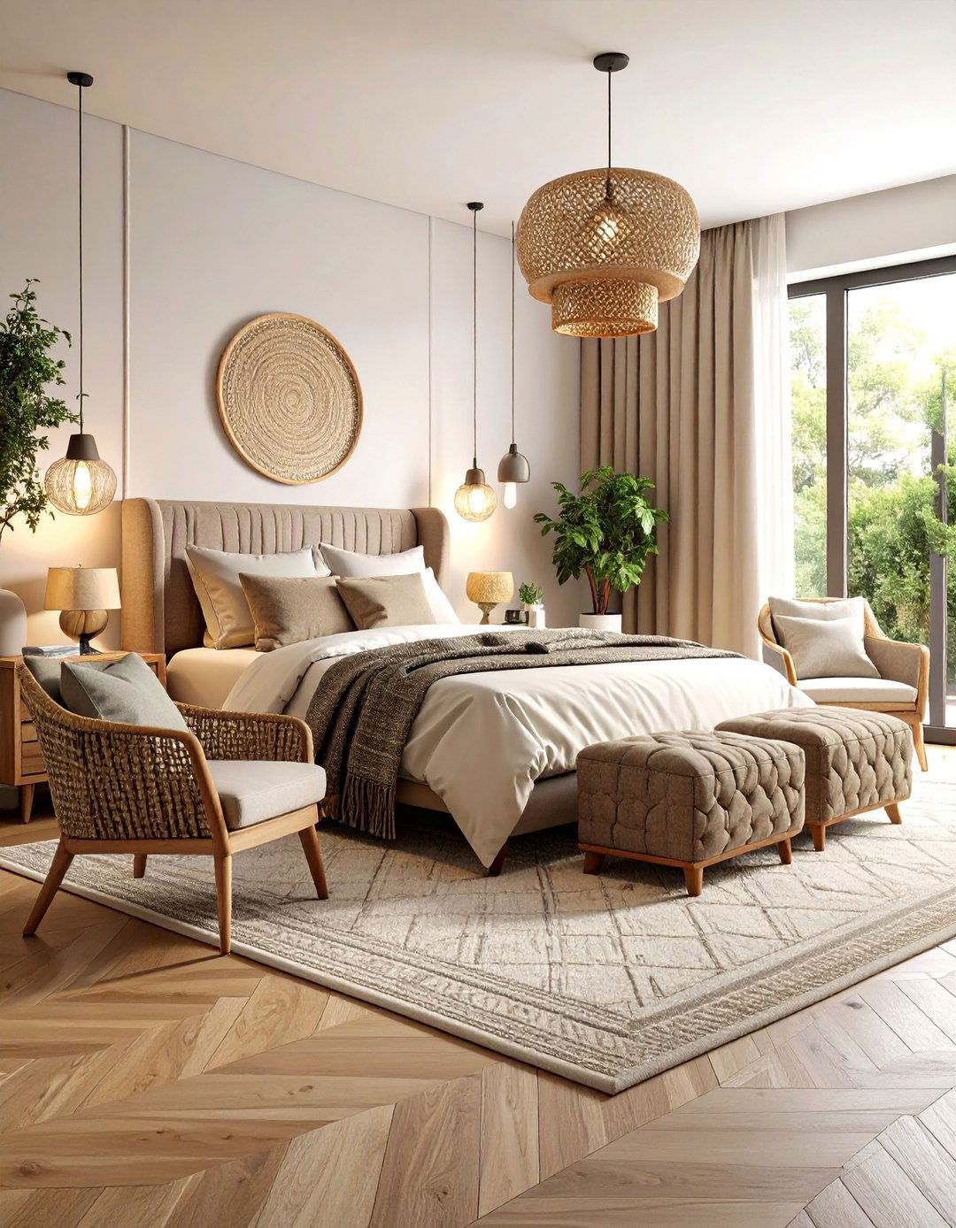 Chanel Bedroom Tweed Texture Elements - 20 Chanel Bedroom Ideas
