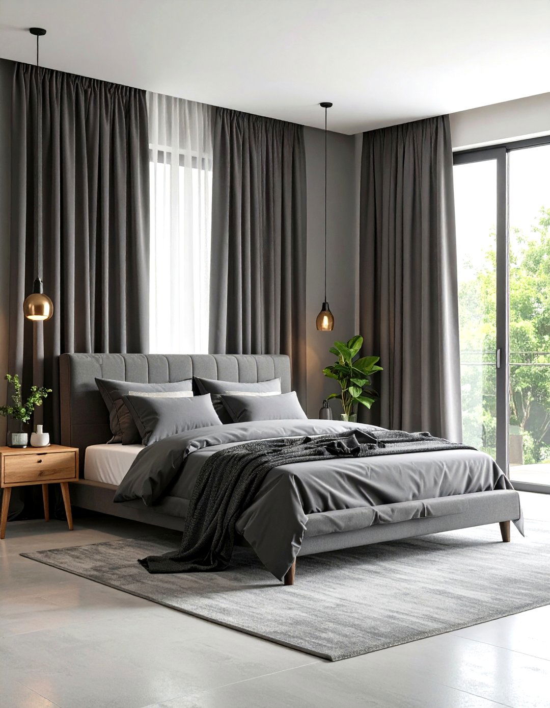 Charcoal Gray Curtains for Gray Walls - 20 What Color Curtains Go With Gray Walls