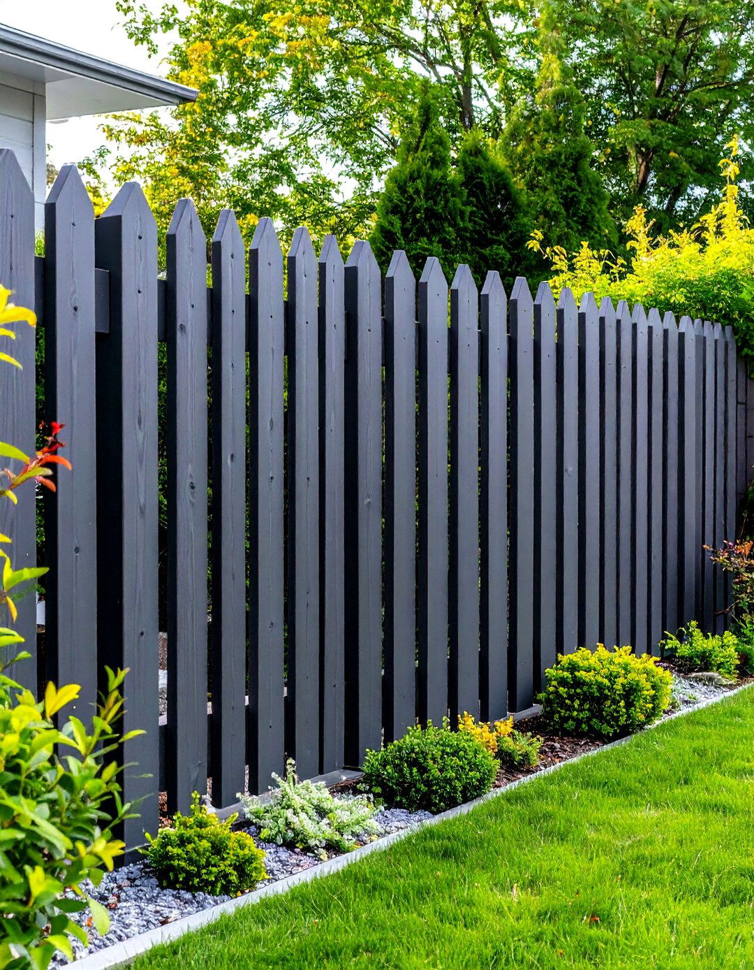 Charcoal Gray Modern Fence Stain - 20 Fence Stain Colors