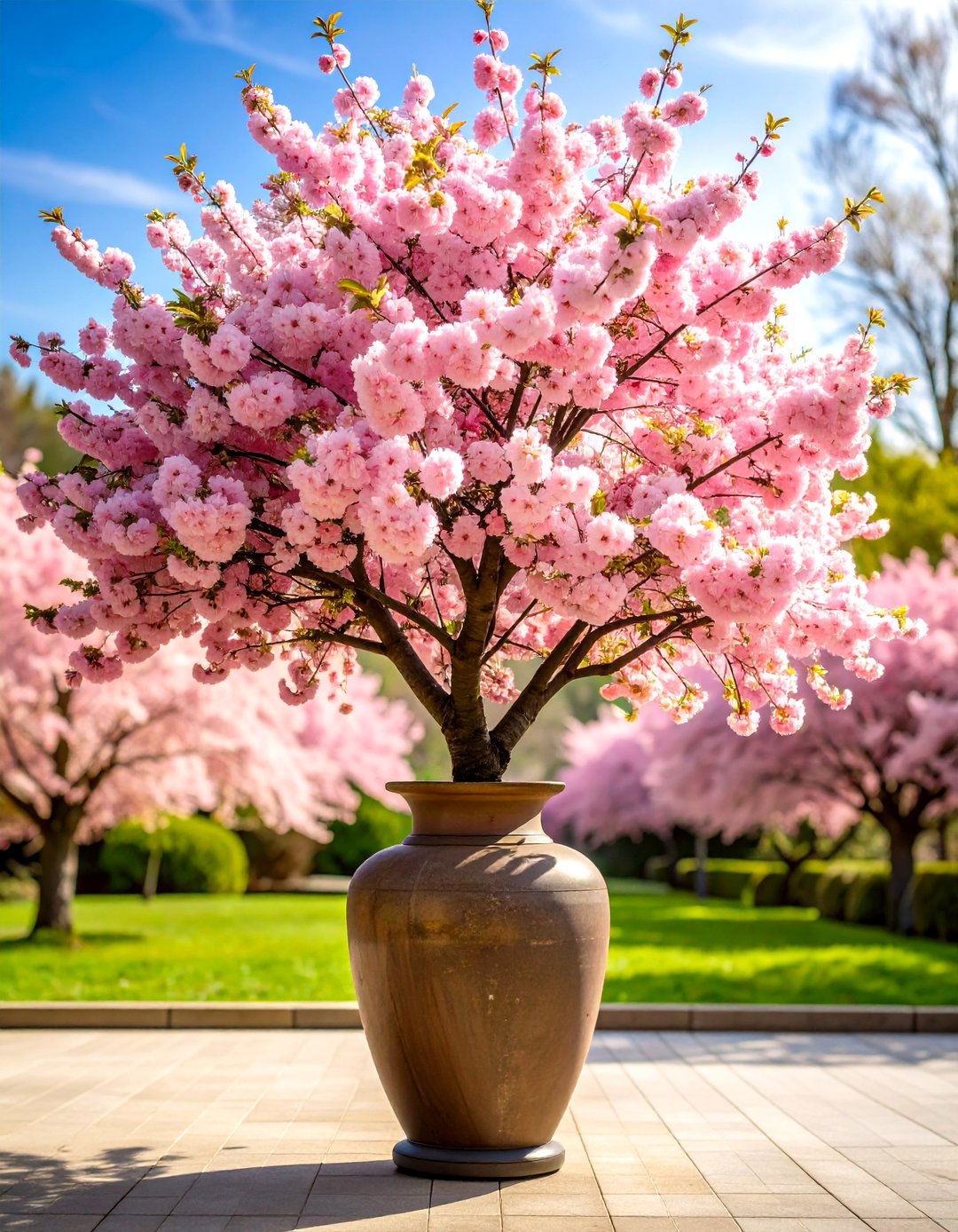 Cherry Blossom Tree Arrangements - 20 Tall Wedding Centerpiece Ideas
