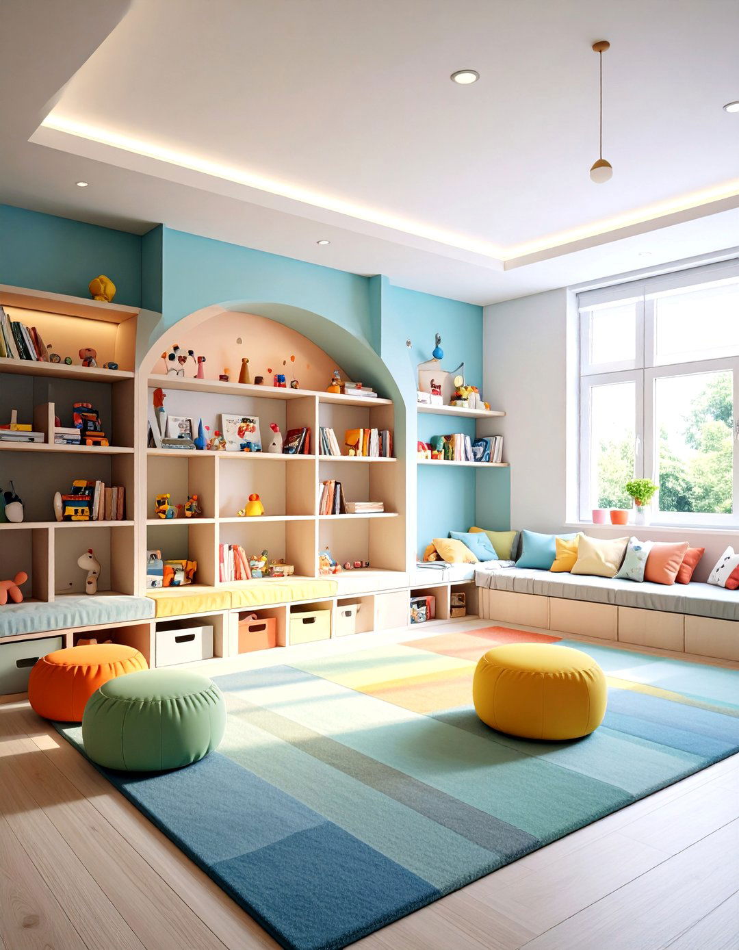Childrens Play Alcove Niche - 20 Wall Niche Ideas
