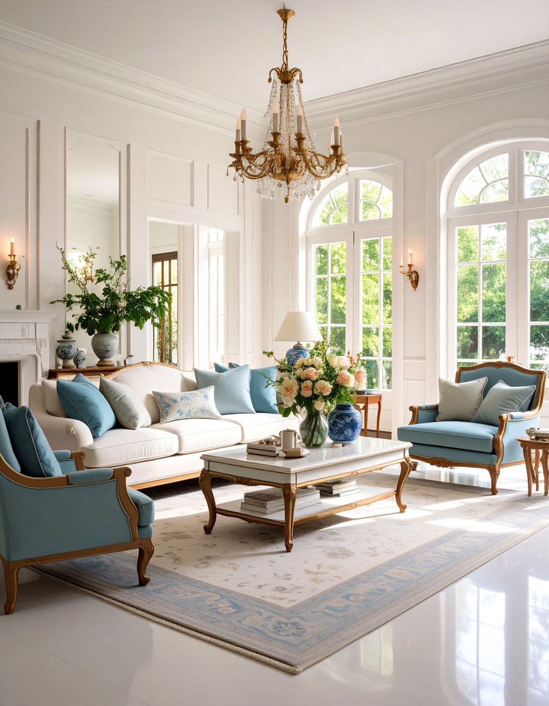 Chinoiserie Vintage Collector Living Room - 20 Chinoiserie Living Room Ideas