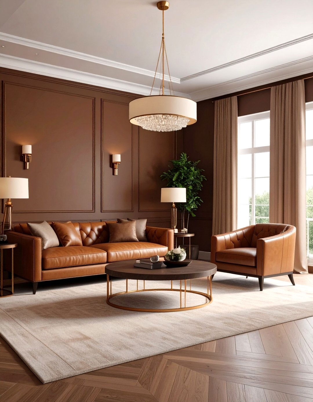 Chocolate Brown Monochromatic Color Scheme for Rooms - 20 Monochromatic Color Schemes for Rooms