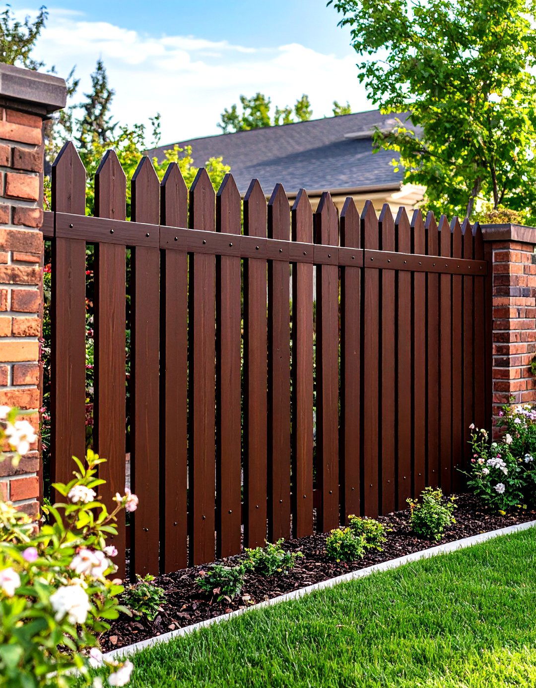 Chocolate Rich Brown Fence Stain - 20 Fence Stain Colors