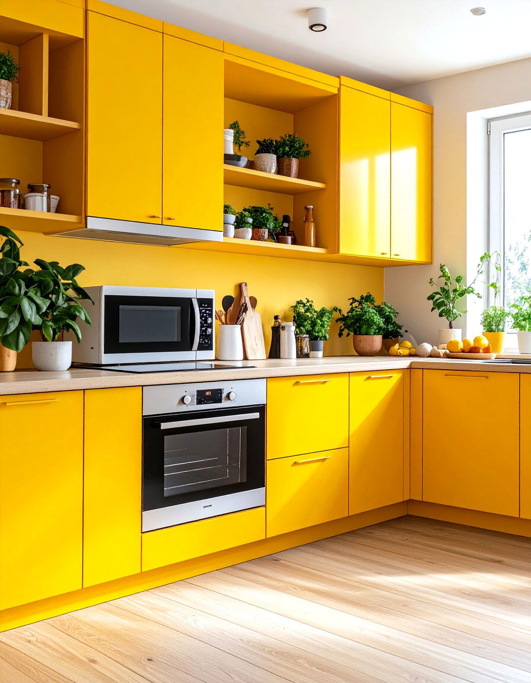 Choose Compact Appliances for Small Footprints - 20 U Shaped Kitchen Ideas