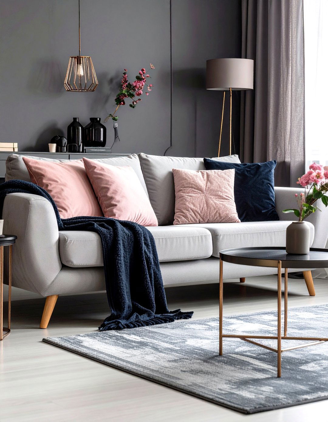 Choose Light Grey Upholstery for Subtle Sophistication - 20 Grey Couch Living Room Ideas