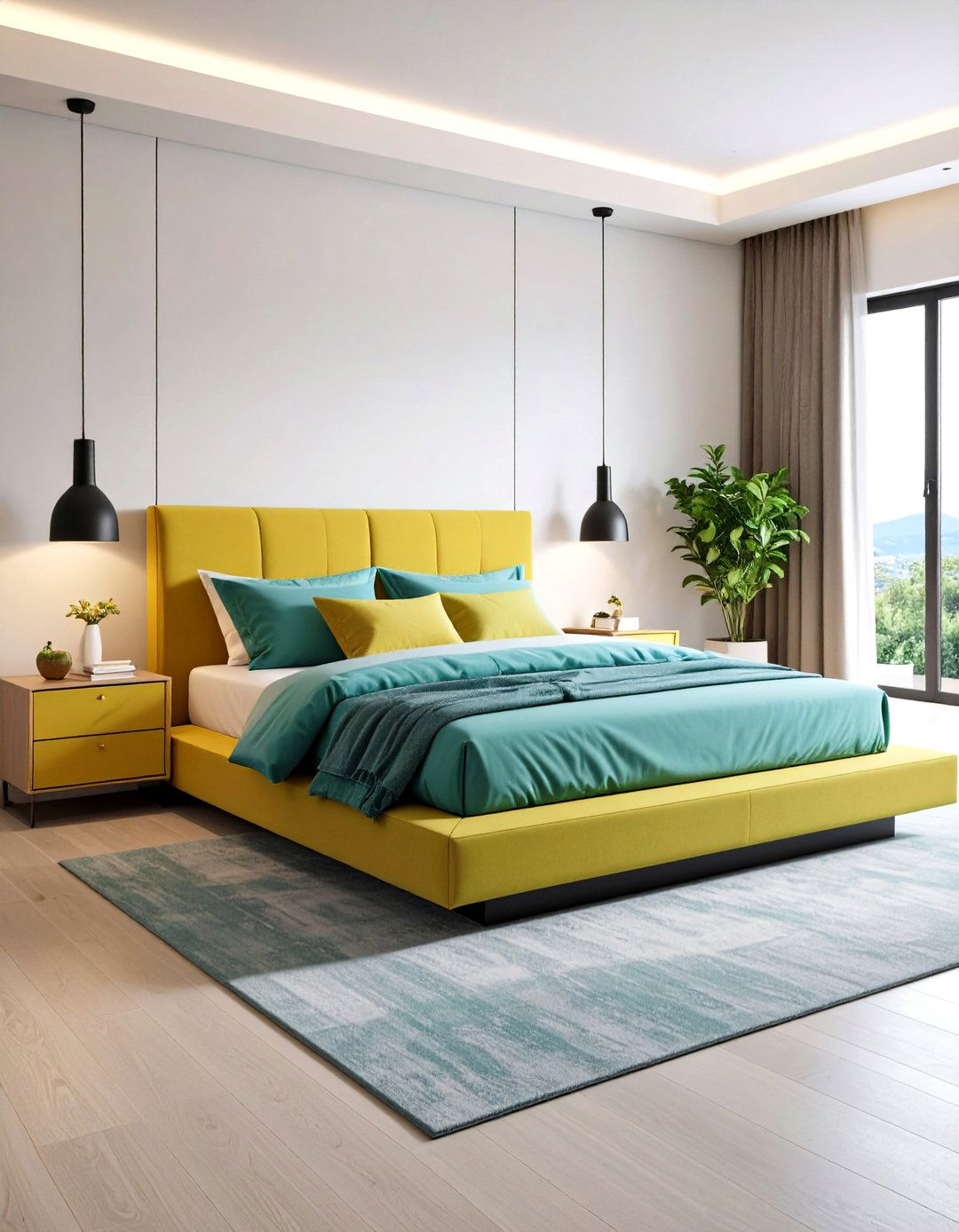 Choose Low Profile Pieces - 20 Small Guest Bedroom Ideas