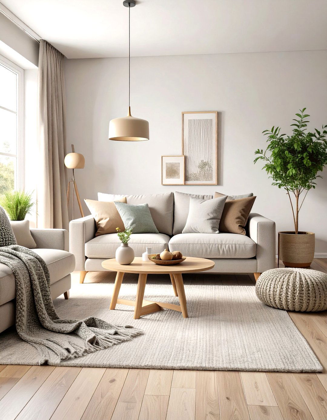 Choose Performance Fabrics for Family Life - 20 Greige Living Room Ideas