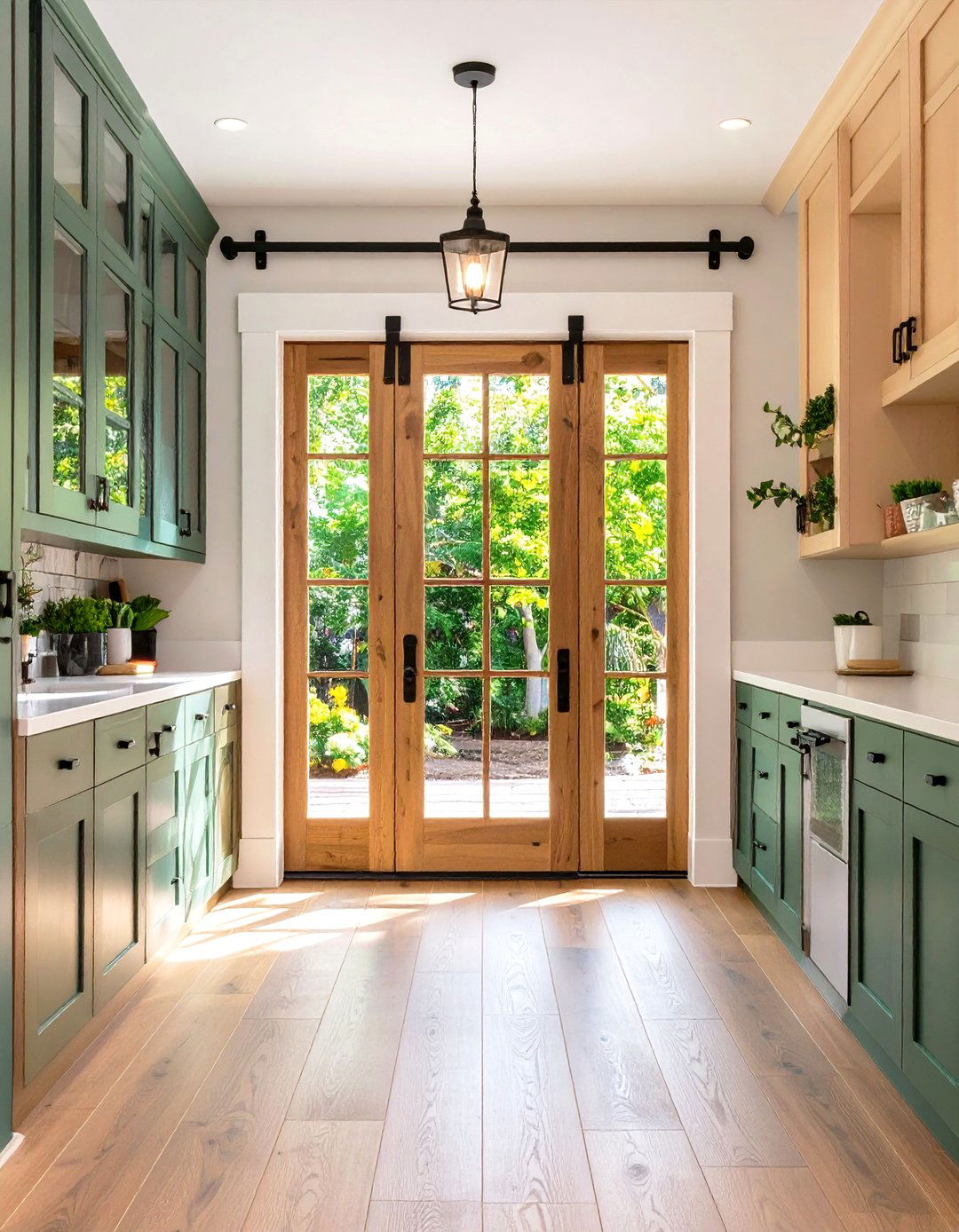 Choose Stylish Pantry Door Designs - 20 Walk in Pantry Ideas
