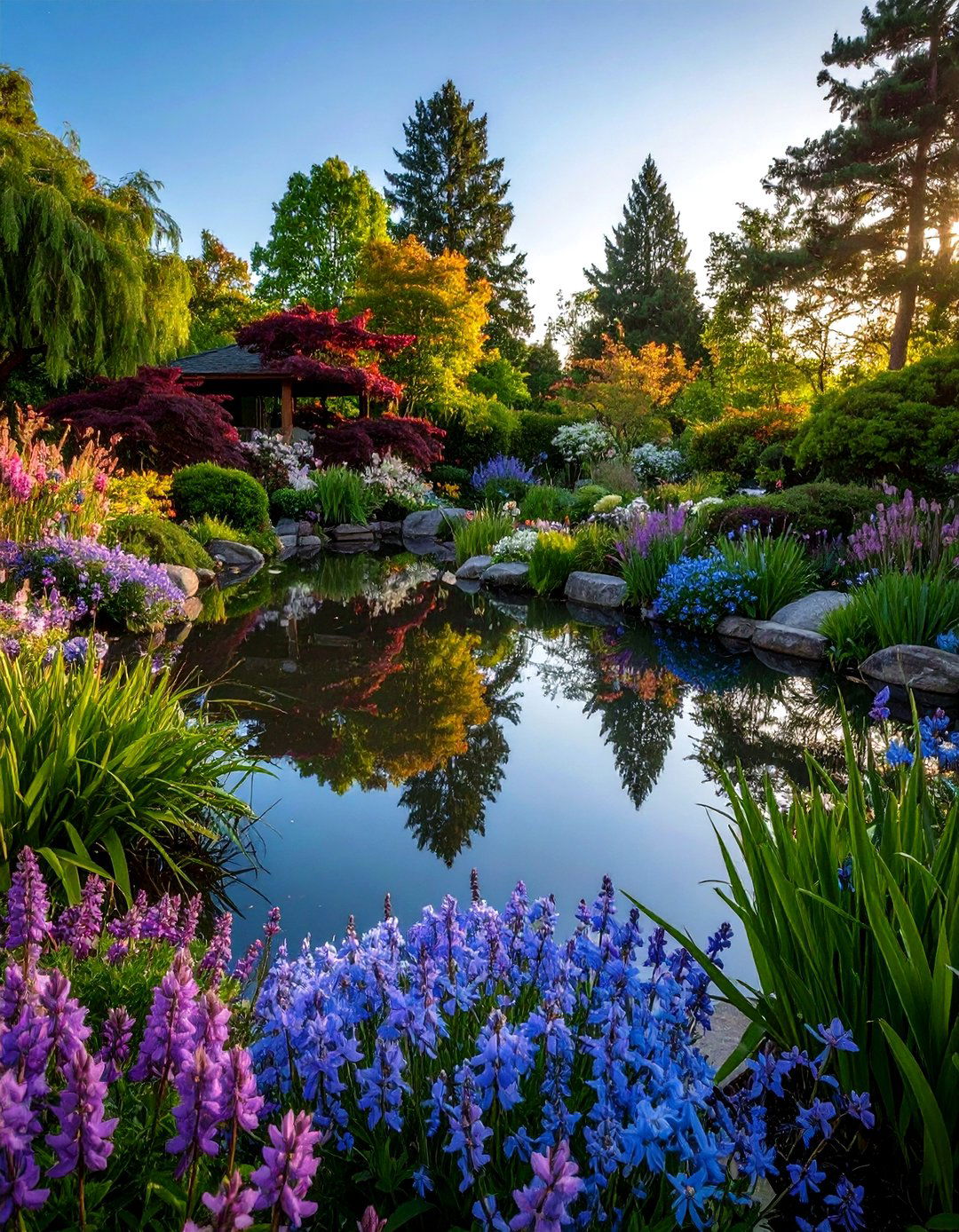 Choose a Cohesive Color Palette - 20 Sensory Garden Ideas