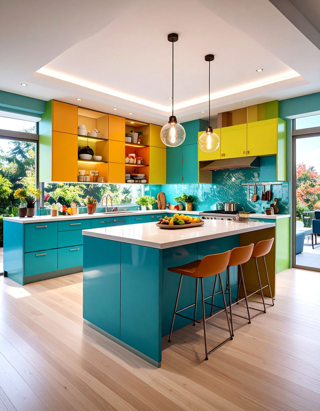 Choose a Functional Kitchen Layout - 20 Split Level Kitchen Design Ideas