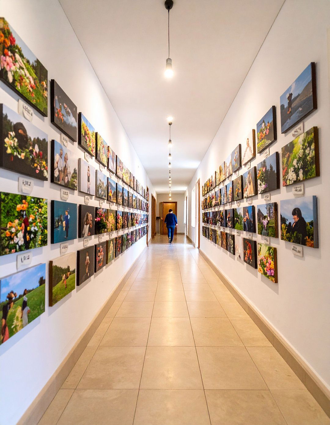 Chronological Timeline That Shows Growth - 20 Family Picture Wall Ideas
