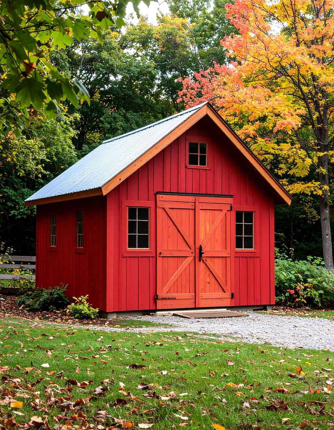 Cinnamon Red - 20 Shed Color Ideas