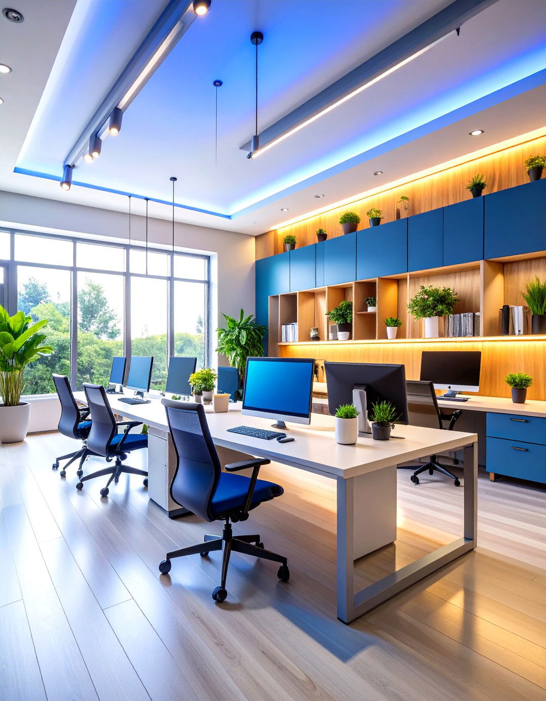 Circadian Rhythm Home Office Lighting Solutions - 20 Home Office Lighting Ideas