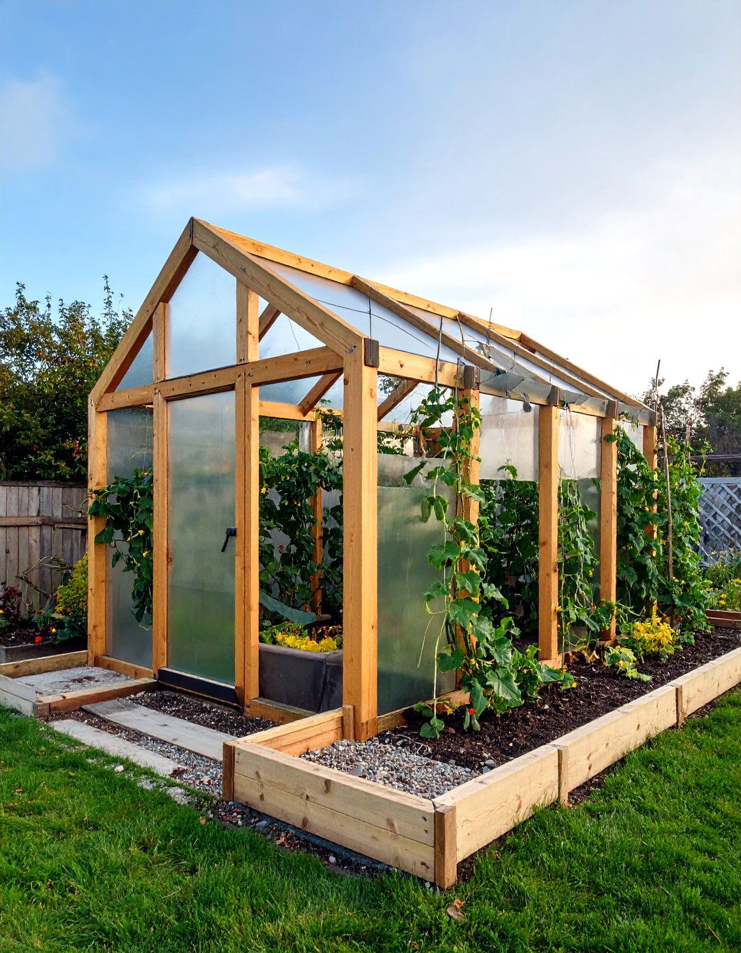 Classic A Frame Cucumber Trellis - 20 Cucumber Trellis Ideas