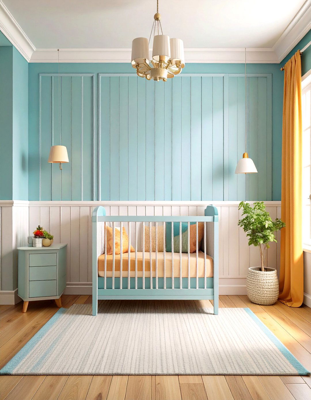 Classic Beadboard Wainscoting - 20 Wainscoting Nursery Ideas