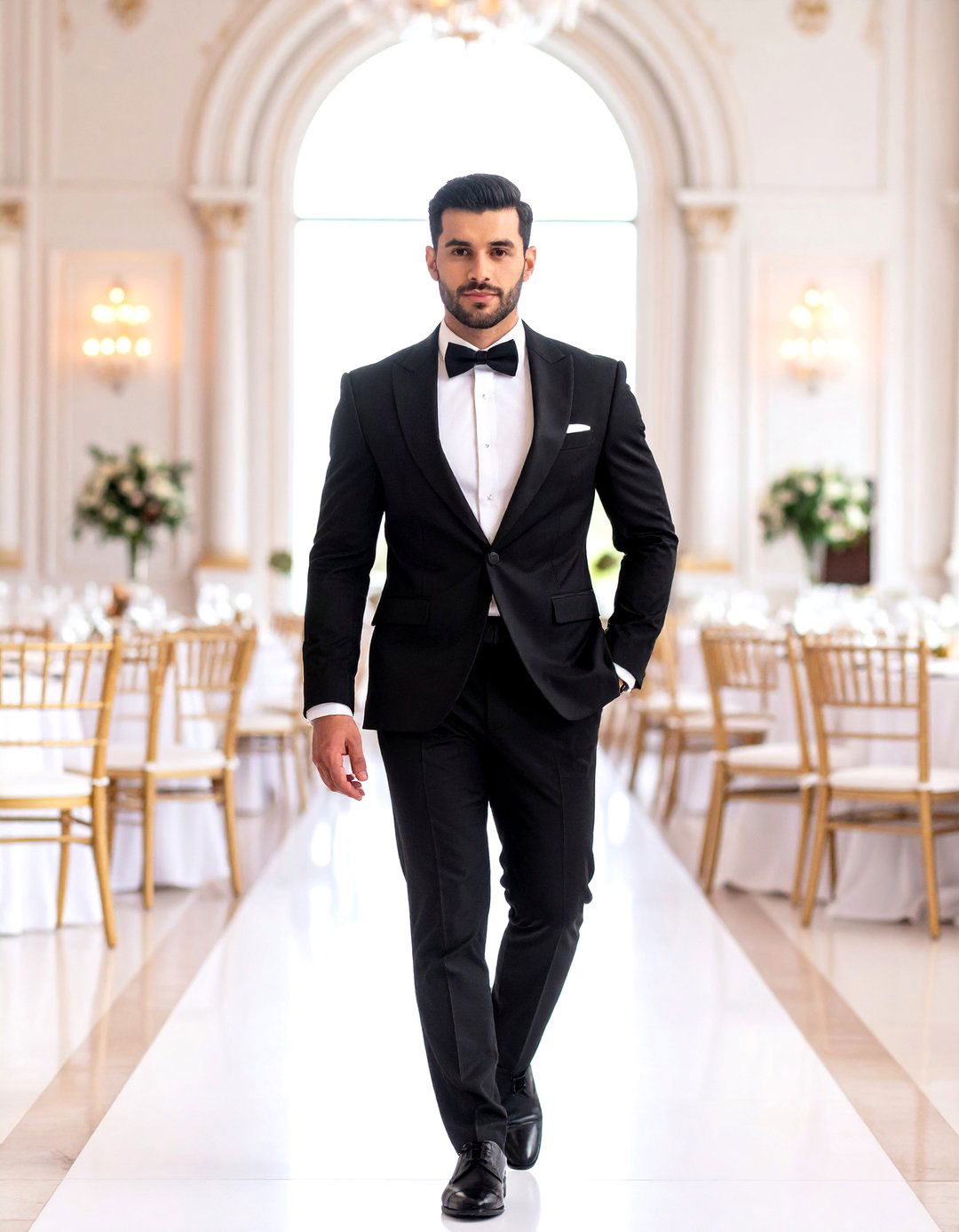 Classic Black Mens Wedding Outfit Ensemble - 20 Men's Wedding Outfit Ideas