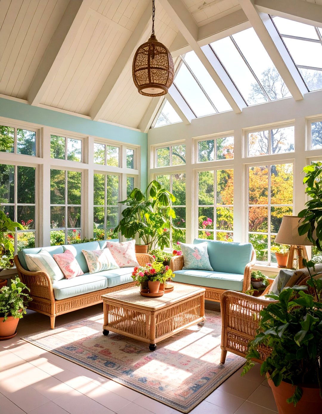 Classic Bright White - 20 Sunroom Color Ideas