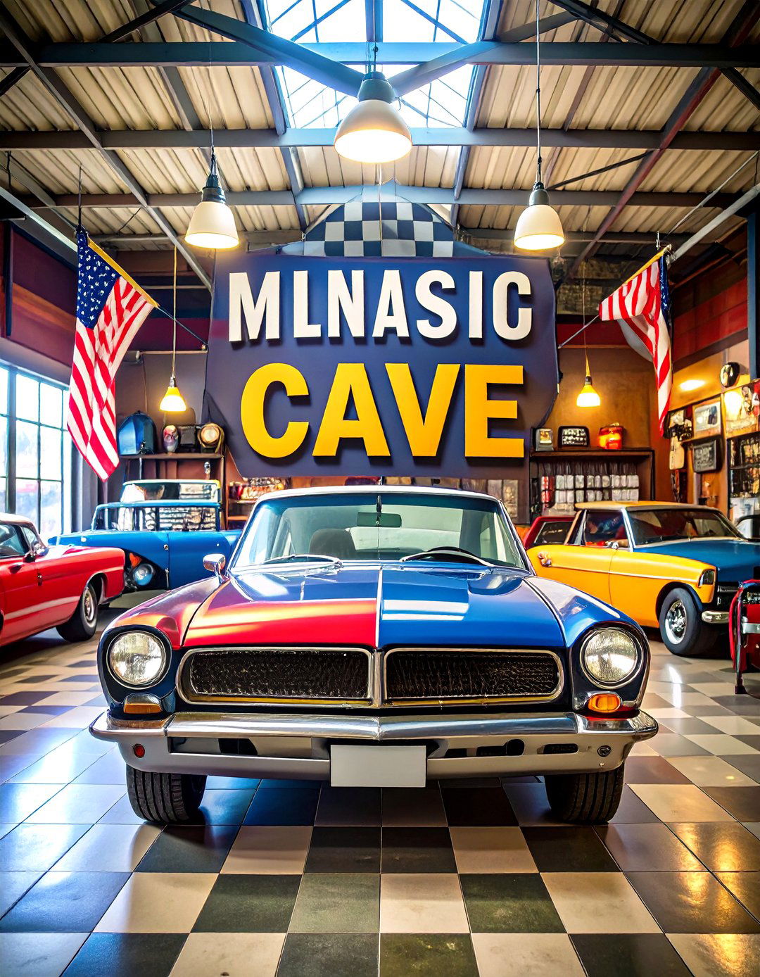 Classic Car Enthusiast Man Cave Sign - 20 Man Cave Sign Ideas