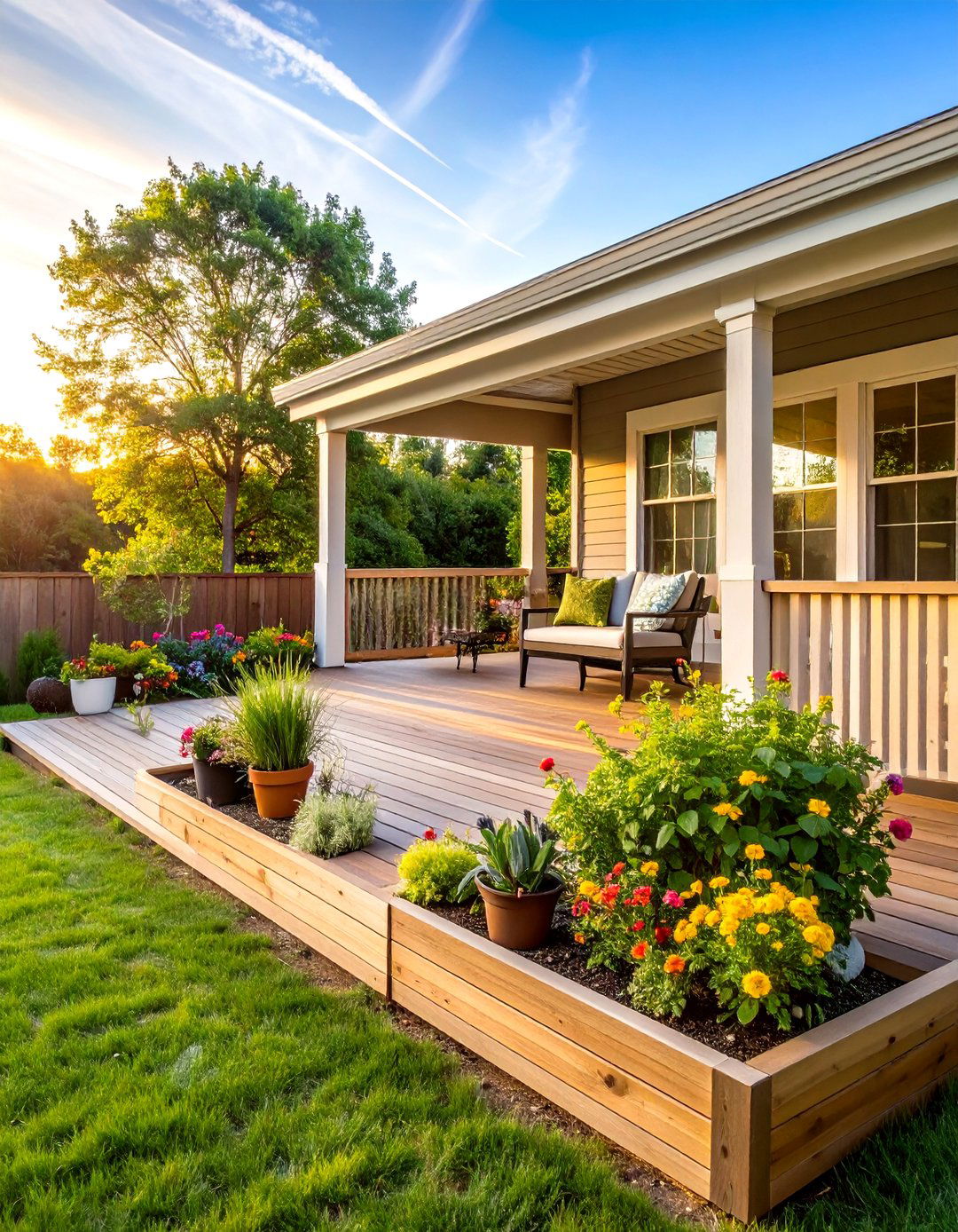 Classic Diagonal Deck Lattice Skirt - 20 Deck Lattice Ideas
