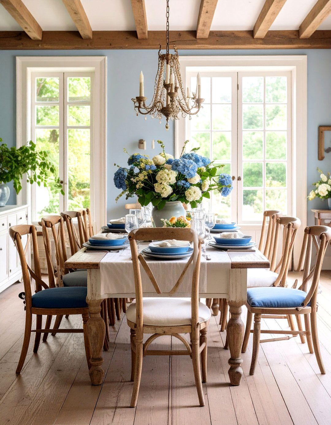 Classic French Provincial Parisian Dining Room - 20 Parisian Dining Room Ideas