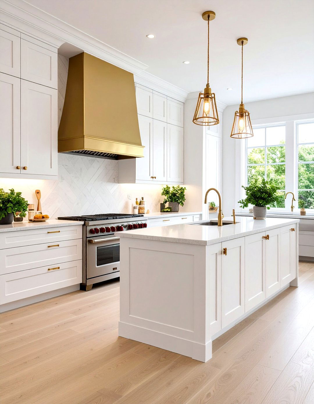 Classic Galley Kitchen Layout with Streamlined Efficiency - 20 Kitchen Layout Ideas