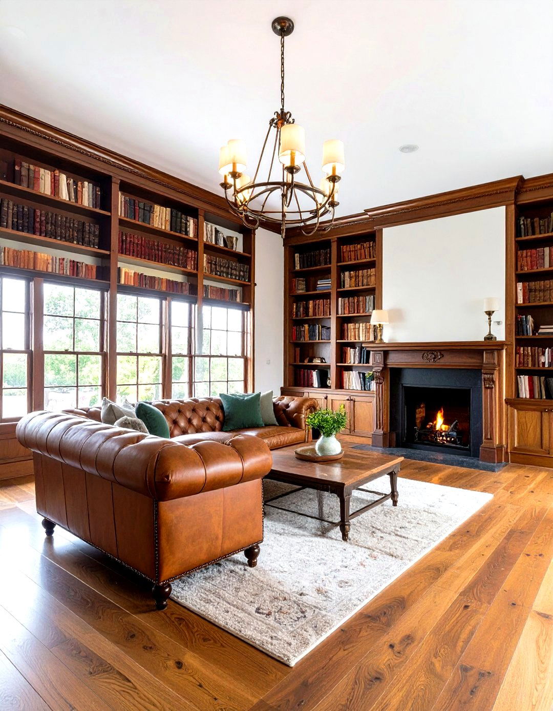 Classic Gentlemans Man Cave Library - 20 Man Cave Design Ideas