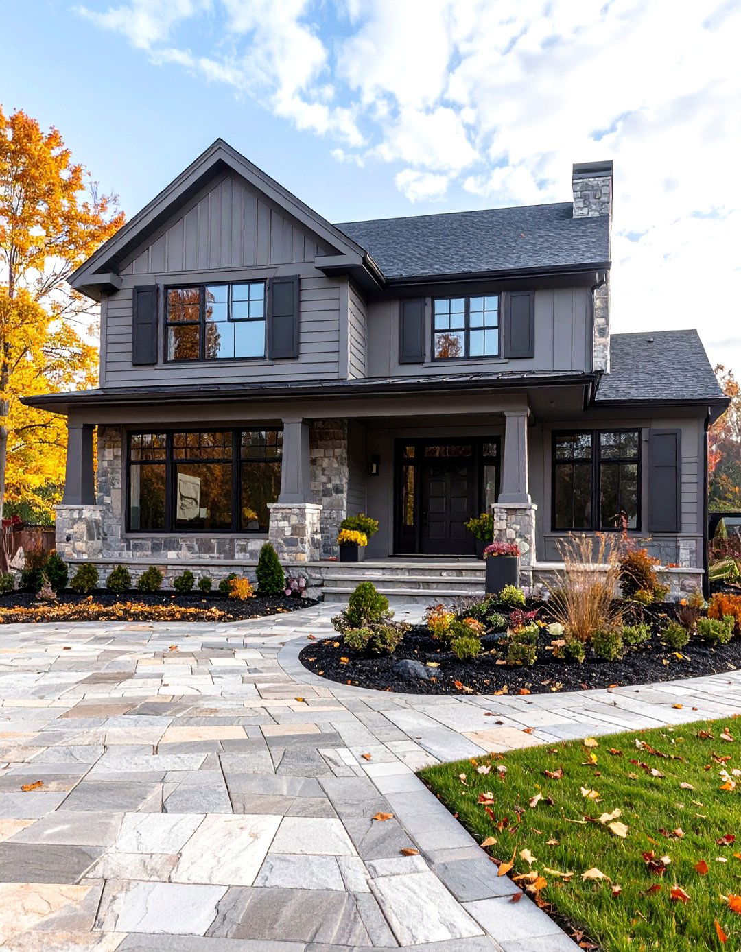 Classic Gray Greige Paint Keeps Things Timeless - 20 Greige Paint Colors for Exteriors