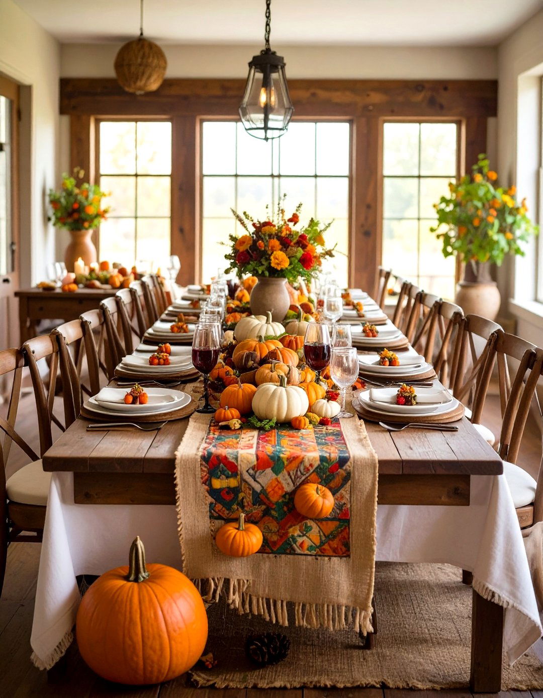 Classic Rustic Elegance - 20 Thanksgiving Table Settings