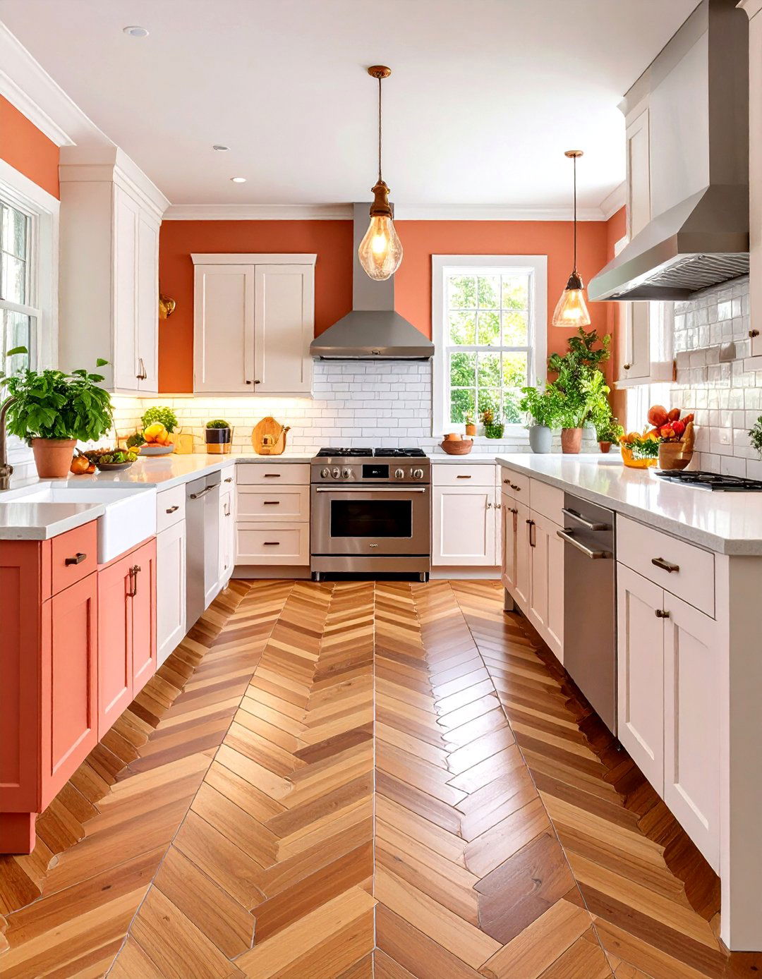 Classic Subway Kitchen Floor Tile Layout - 20 Kitchen Floor Tile Ideas