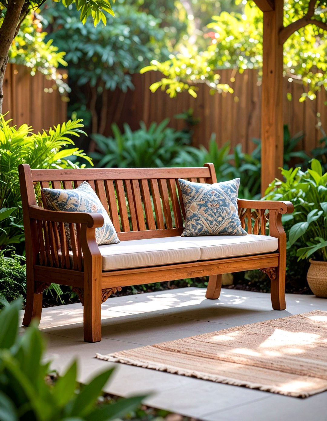 Classic Wooden Bench Timeless Garden Seating - 20 Garden Seating Ideas