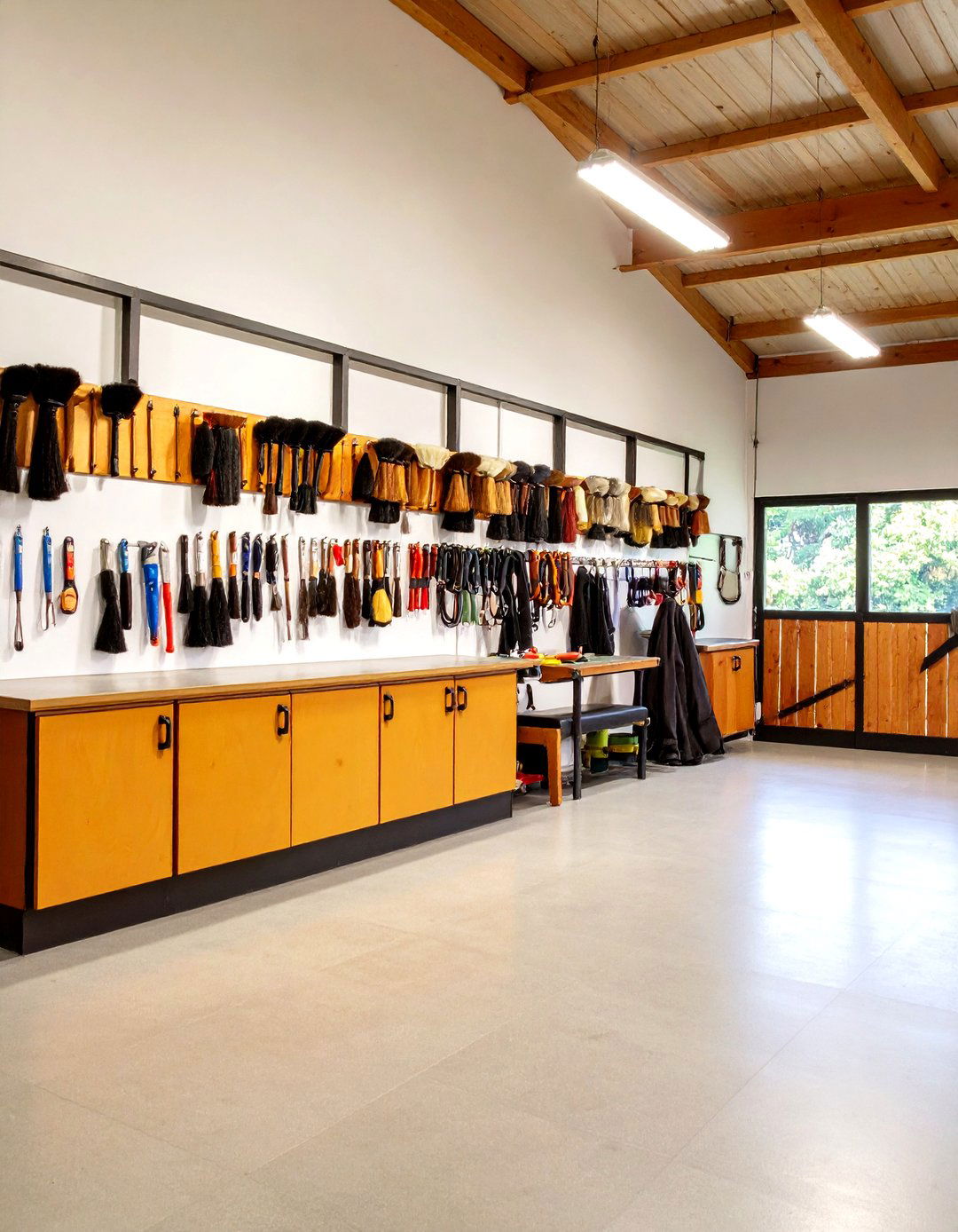 Cleaning and Repair Station - 20 Tack Room Ideas