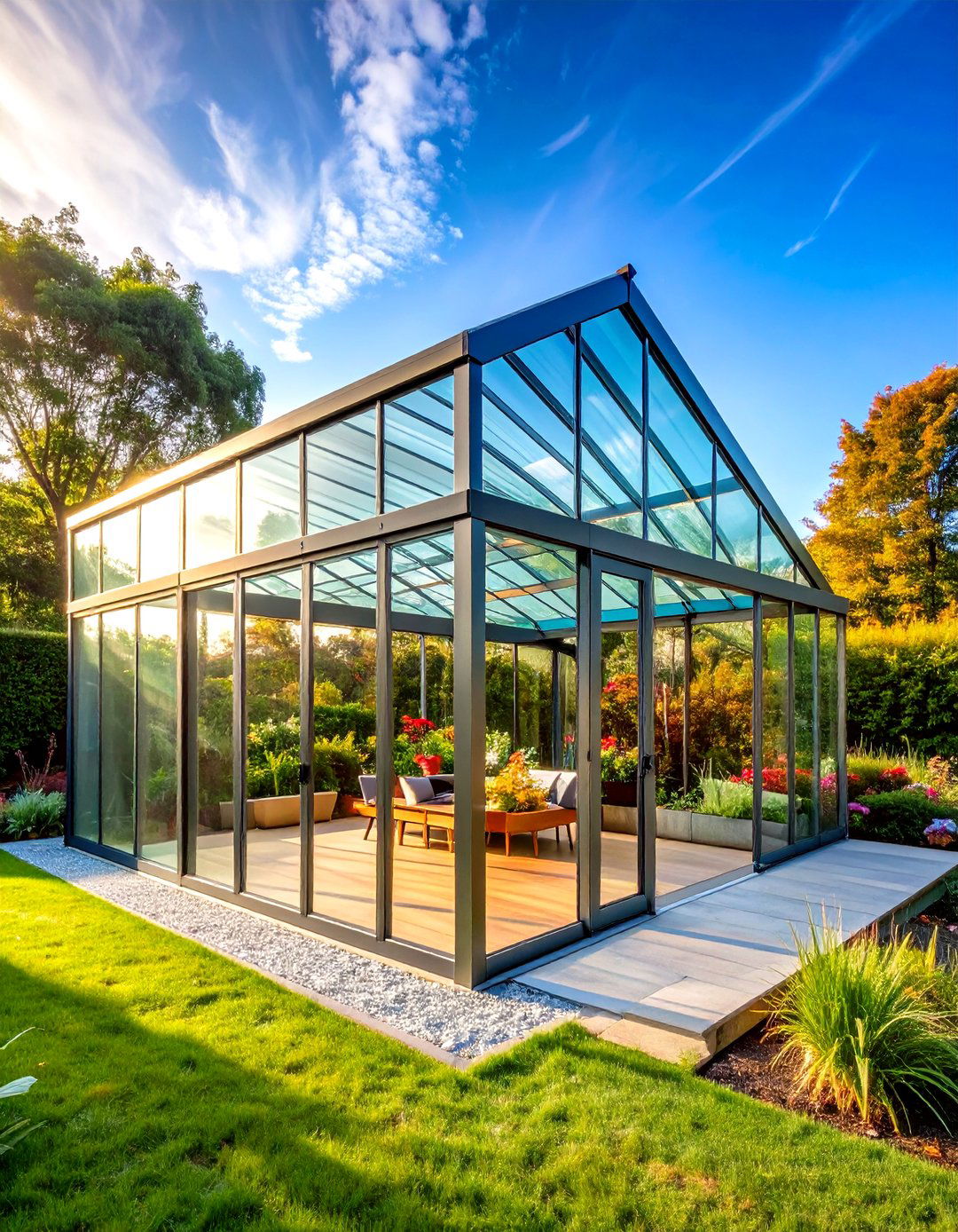 Clear Acrylic Sheet Pergola Roof - 20 Pergola Roof Ideas