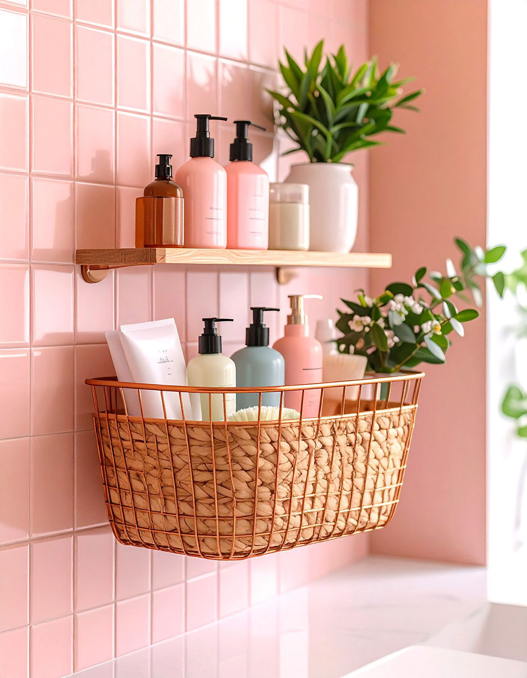Clear Off the Countertop - 20 Small Bathroom Storage Ideas