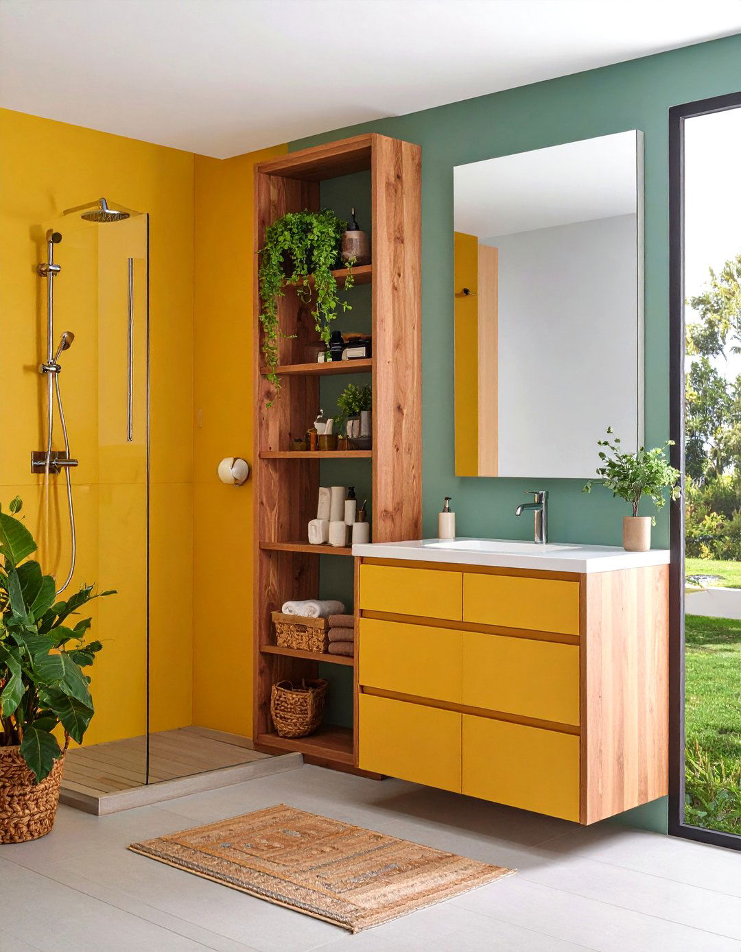 Clever Storage Solutions - 20 Small Ensuite Design Ideas