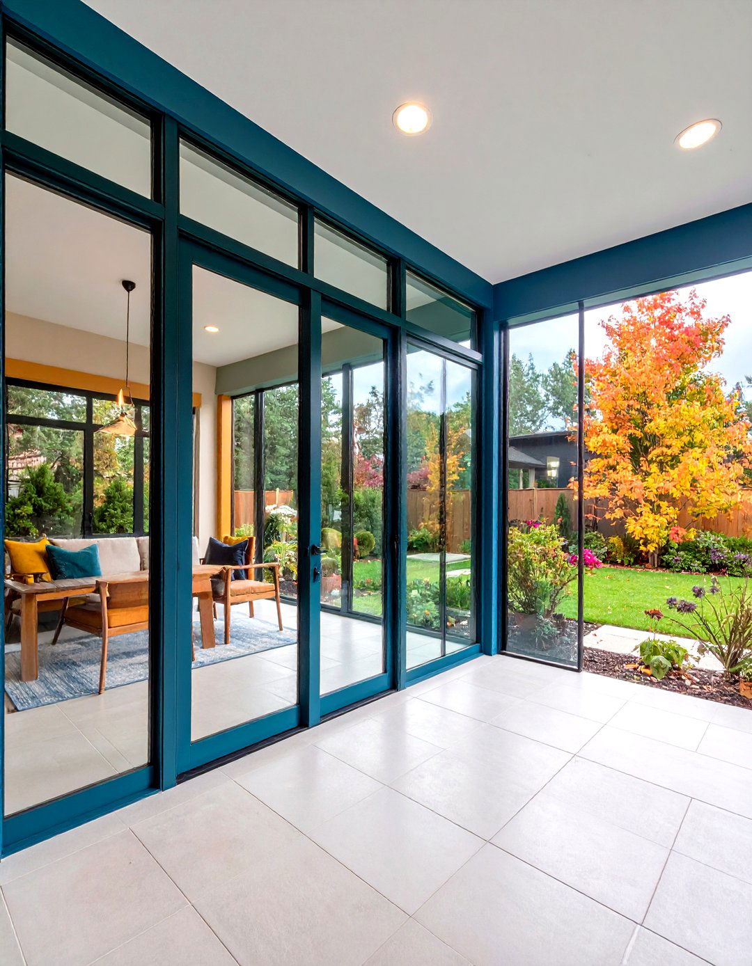 Climate Buffer Glass Porch Mudroom - 20 Glass Porch Design Ideas
