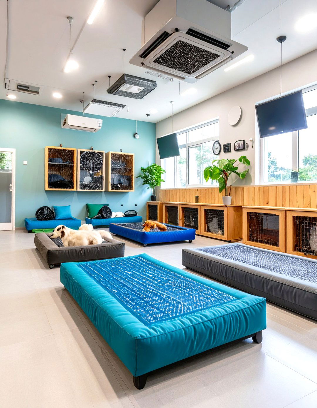Climate Controlled Dog Room Comfort - 20 Dog Room Ideas