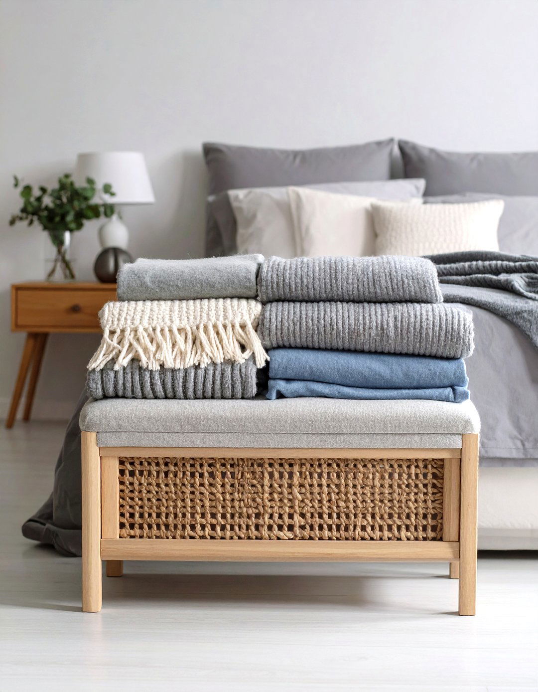 Climate Smart Textile Rotations Refresh the Grey Boho Bedroom - 20 Grey Boho Bedroom Ideas