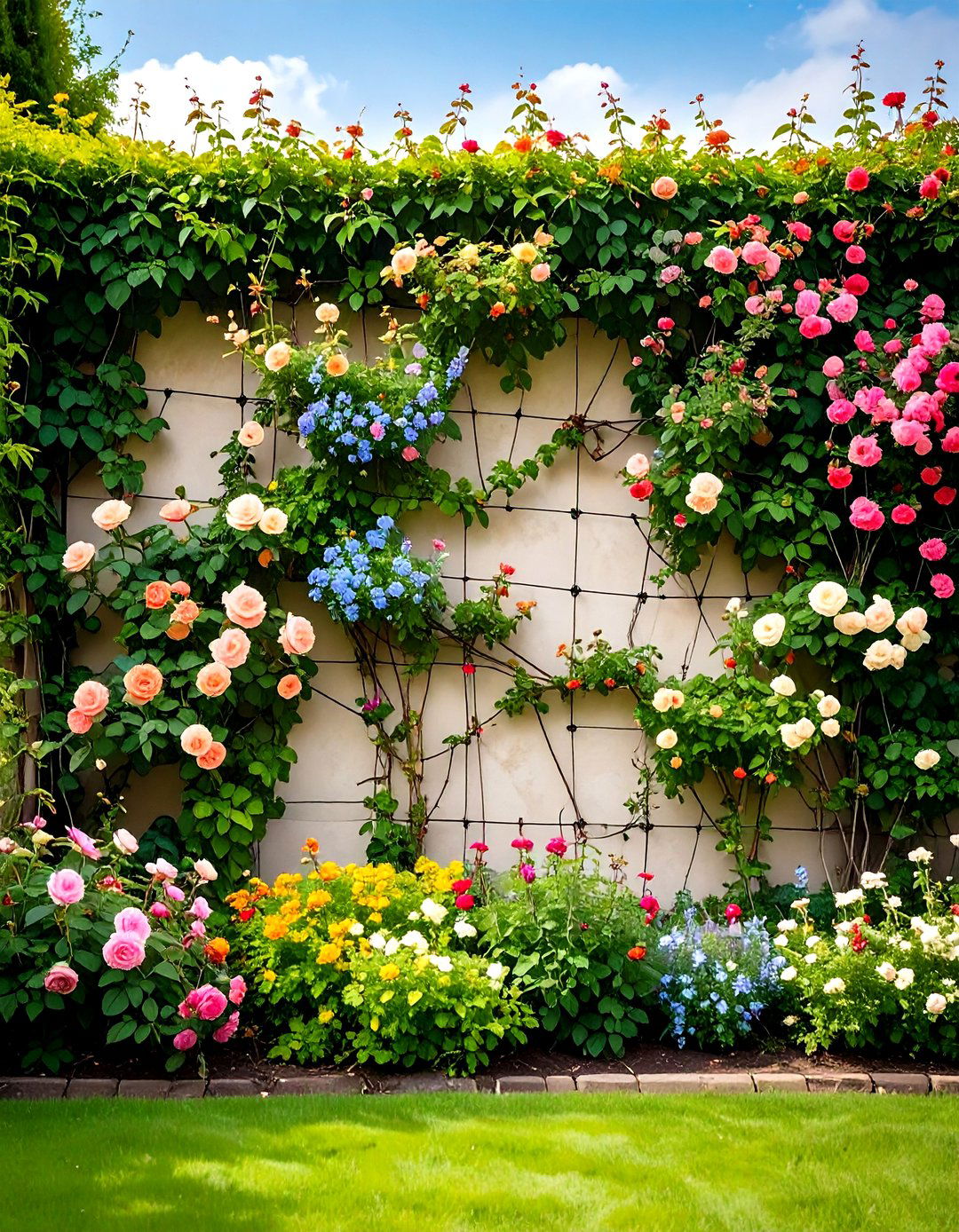 Climbers and Vine Covered Walls - 20 Small Walled Garden Ideas