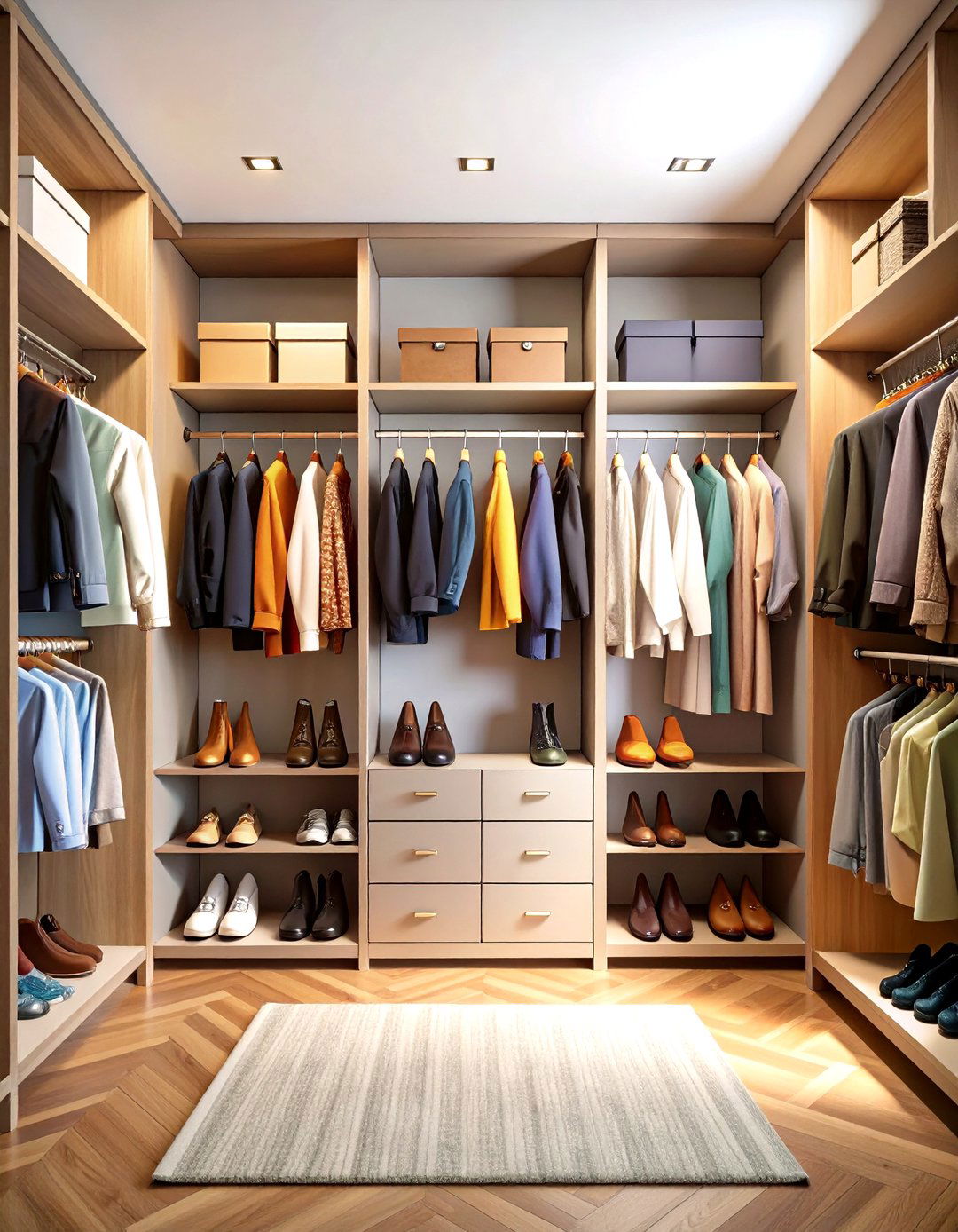 Closet Color Coding Organization System Ideas - 20 Closet Ideas