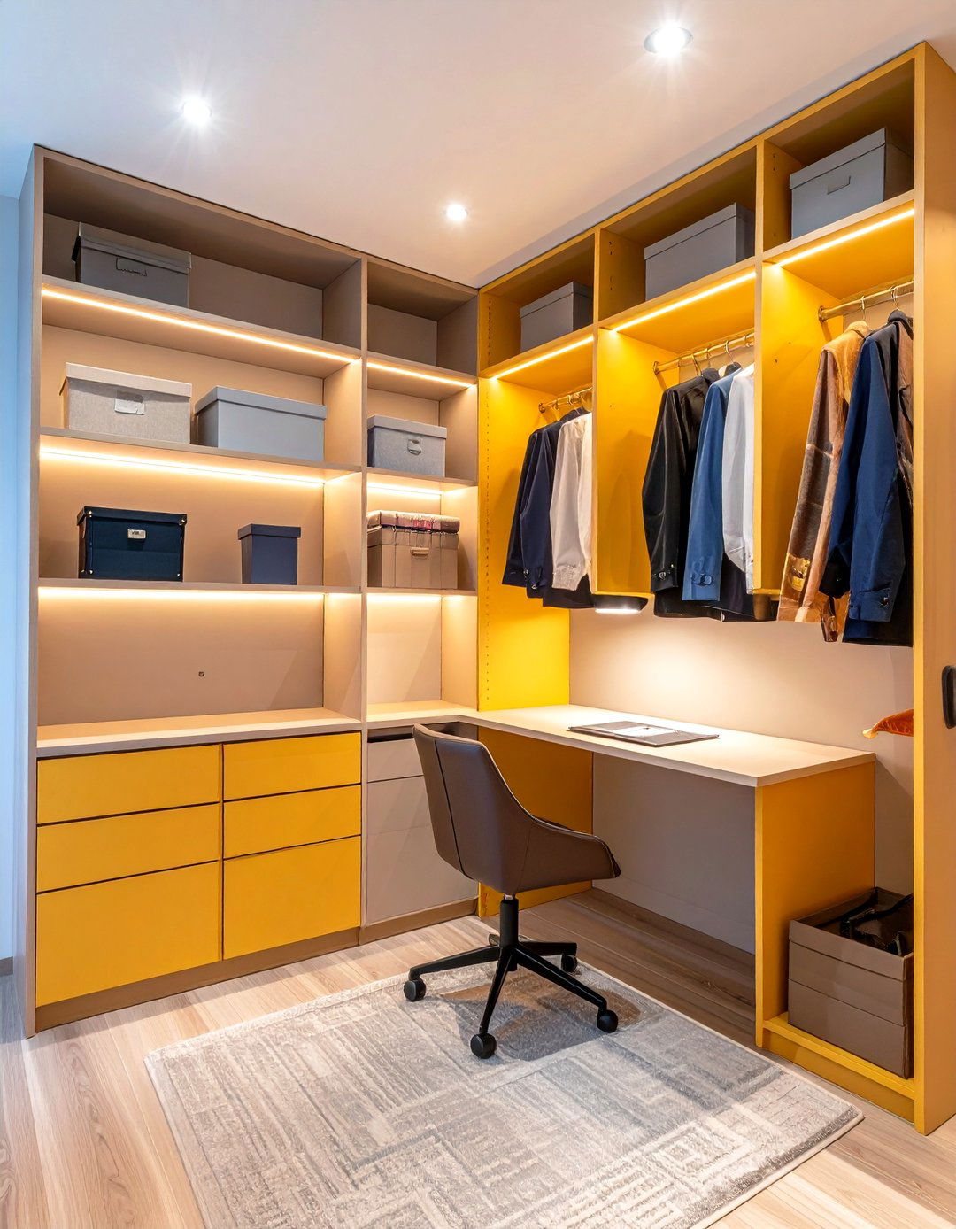Closet Office Conversion - 20 Study Room Ideas