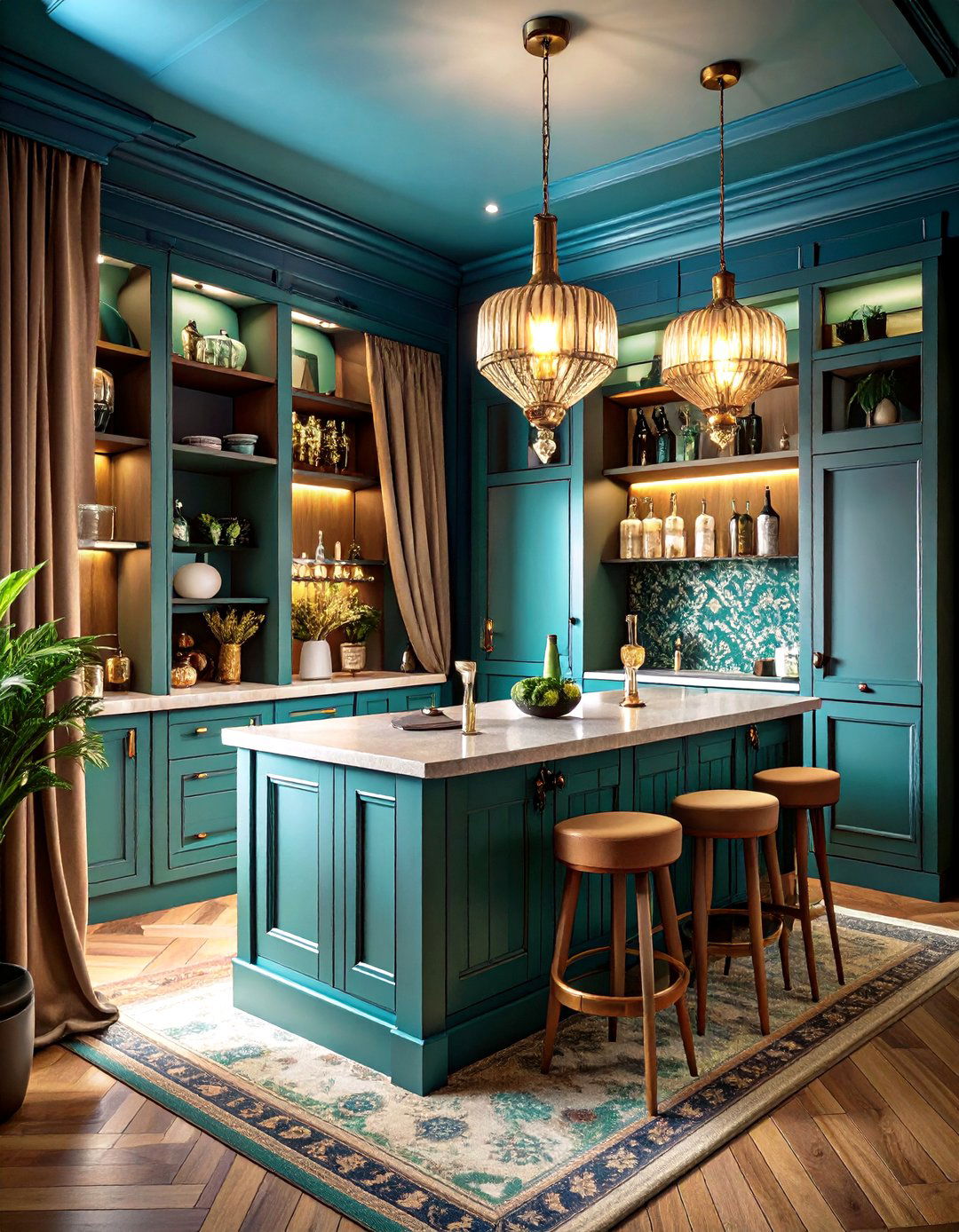 Closet Turned Speakeasy Home Bar - 20 Home Bar Ideas On A Budget