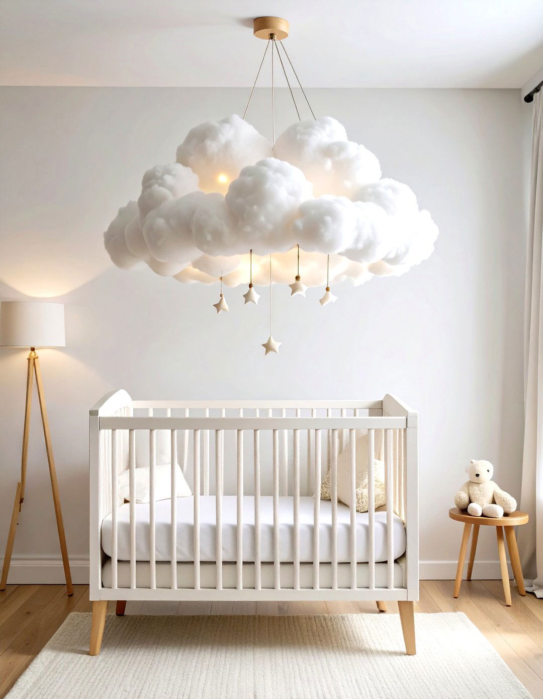 Cloud Themed Nursery Pendant Lighting - 20 Cloud Themed Nursery Ideas