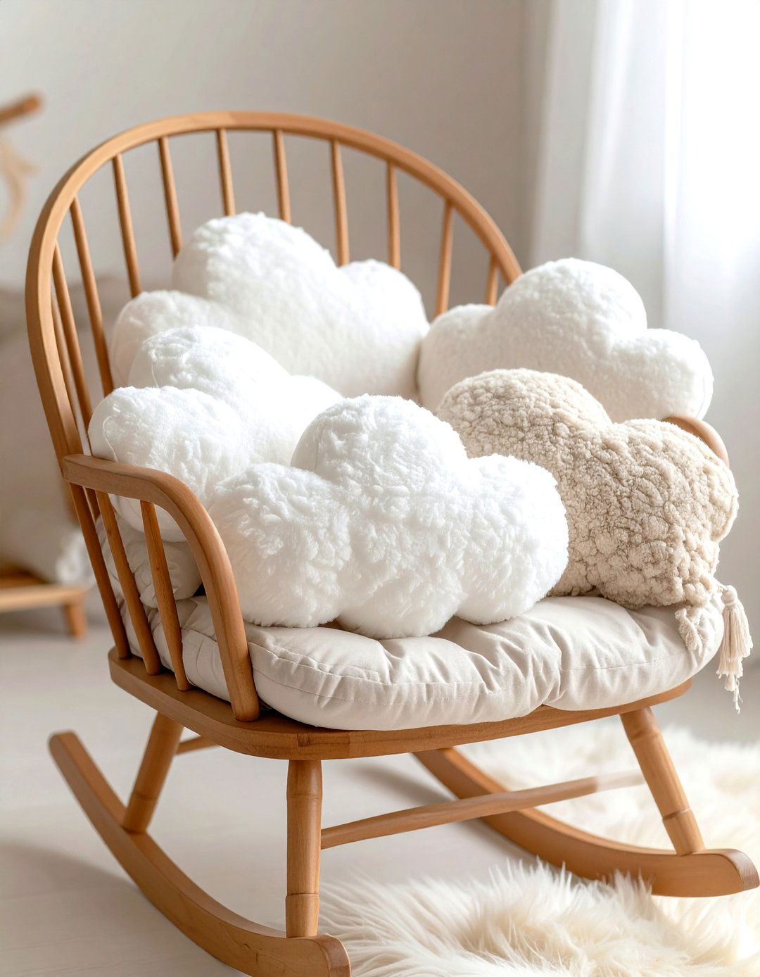 Cloud Themed Nursery Throw Pillows - 20 Cloud Themed Nursery Ideas