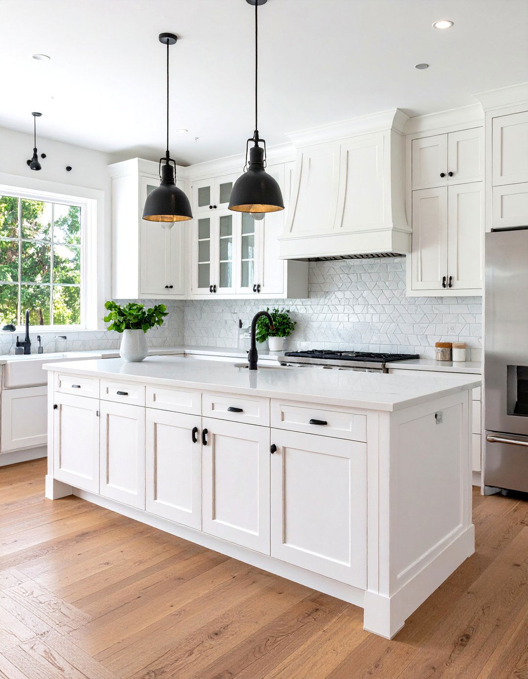 Cloud White Kitchen Cabinet Bright Elegance - 20 Kitchen Cabinet Color Ideas