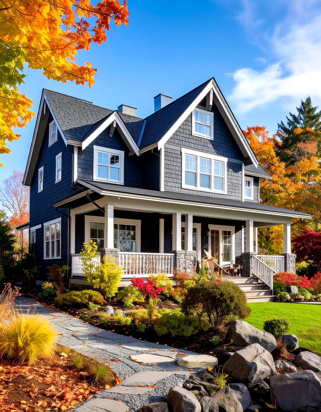 Coastal Black Cottage Houses - 20 Modern Black Houses