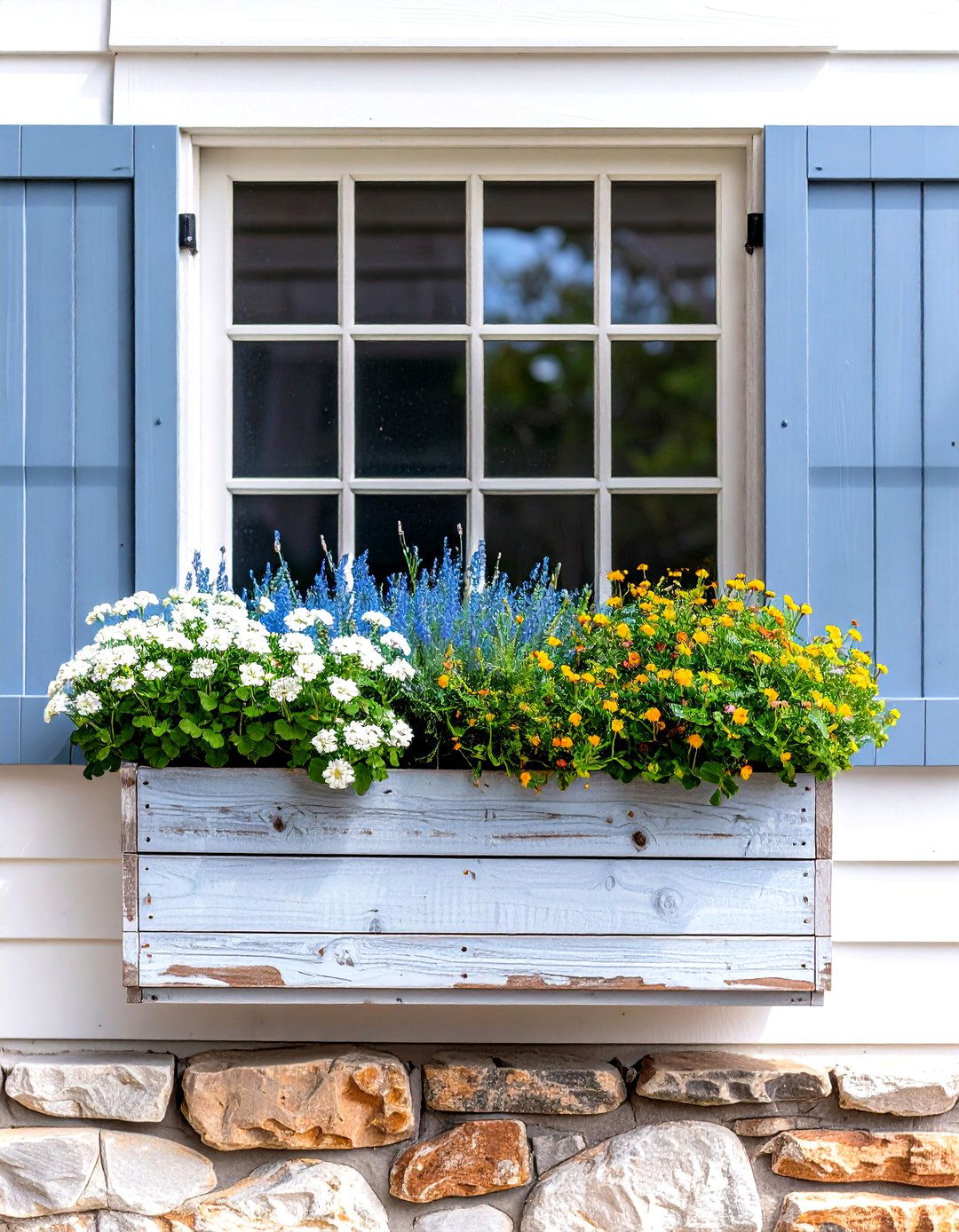 Coastal Breeze Beach Box - 20 window box ideas