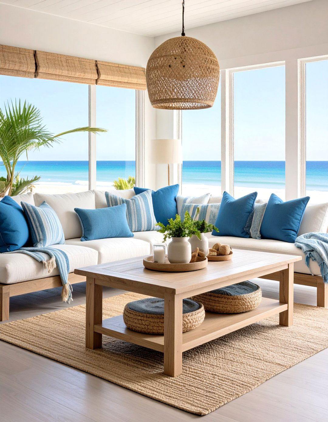 Coastal Breeze Breakfast Nook - 20 Breakfast Nook Ideas